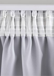 bonprix Draperie de întunecare cu degrade cromatic (1 buc.), gri, Î/Lă: 245/140 cm