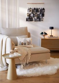 Coussin déco - blanc - taille 40x30 cm - bonprix