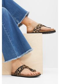 Mules entredoigt - beige - taille 36 - bonprix