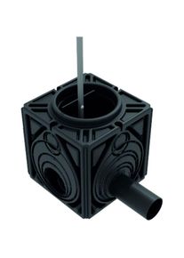 Aco Stormbrixx bloc-rigole HD600 regard d'inspection et de curage avec régulateur de débit intégré, DN/OD 110