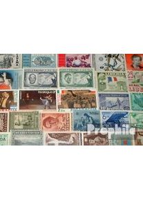 all World 250 various stamps unmounted mint / never hinged