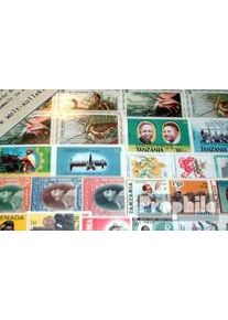 all World 50 various stamps unmounted mint / never hinged