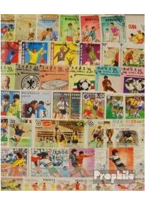 Motives 300 various Football stamps