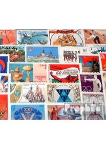 all World 150 various stamps unmounted mint / never hinged