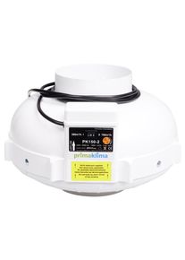 PrimaKlima Extractor Fan 2-Speed 390/ 760m³/h Ø150mm