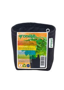 Gronest Fabric Pot 2 L 12 x 12 x 14 cm