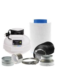 Extraction Kit Carbon Active 300m³/h Ø100mm