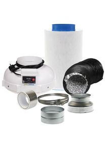 Extraction Kit Carbon Active 800m³/h Ø200mm