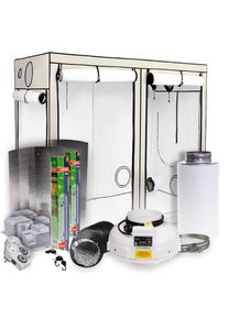 HOMEbox Ambient R240 Grow Kit 2x600W Grolux - 240x120x200 cm