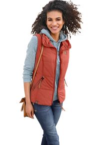 Damska Prešívaná vesta z mikrovlákna Zemitá veľkosť 50