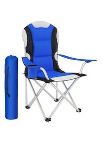 TecTake GmbH tectake sedia da campeggio imbottitasedia da esterna imbottita blu - 401052