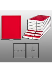 Prophila caja de monedas gris 1 divisiones angulares 210 x 270 mm, ins