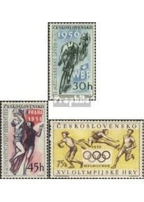 Tschechoslowakei 965-967 (kompl.Ausg.) gestempelt 1956 Radfernfahrt
