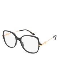 Jimmy Choo JC356 Brille Damen | Fassung: Vollrand, Eckig, Schwarz Gold