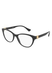 Versace VE3330 Brille Damen | Fassung: Vollrand, Cateye, Schwarz