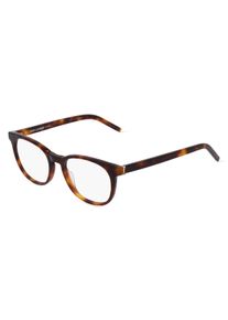 SAINT LAURENT SL M111 Brille Unisex | Fassung: Vollrand, Panto, Havanna