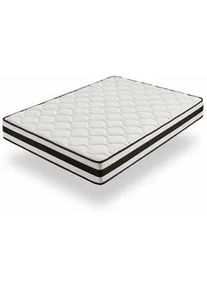 Moonia Matratze Maxim 21cm, 160x190cm , Weiß , Textil , Rechteckig , 160x190 cm , Oeko-Tex® , Schlafzimmer, Matratzen Shop, Matratzen, Kaltschaummatratzen
