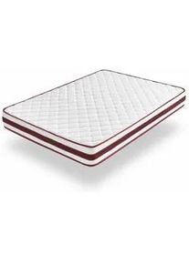 Moonia Matratze First Class Edition 21cm, 135x190cm , Weiß , Textil , Rechteckig , 135x190 cm , Oeko-Tex® , Schlafzimmer, Matratzen Shop, Matratzen, Kaltschaummatratzen