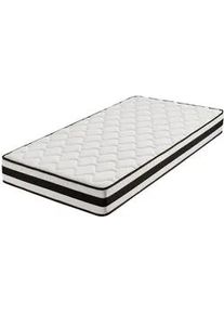 Moonia Matratze Maxim 21cm, 80x190cm , Weiß , Textil , Rechteckig , 80x190 cm , Oeko-Tex® , Schlafzimmer, Matratzen Shop, Matratzen, Kaltschaummatratzen