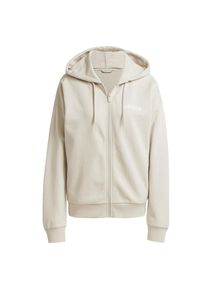 adidas Sportswear Sudadera con cremallera deportiva 'Essentials', Mujeres, crema / blanco, talla L