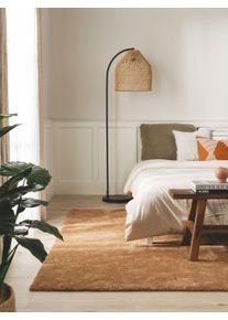 Tapis poil ras Tacoma Marron 120x170 cm - Tapis poil court design moderne pour salon