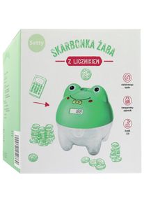 MIX, Spardose, Setty piggy bank with counter Frog YS011-3A