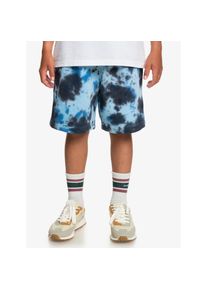 Quiksilver , Juegendliche , Sweatshorts »Diamond Heritage« , Snorkel Blue Tie Dye 231 , Material: French-Terry-Mischgewebe aus...