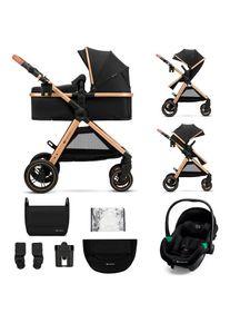 Kinderkraft , Kombi-Kinderwagen »ESME 3IN1« 25 kg inkl. Babyschale MINK PRO 2 i-Size (40–87 cm) , schwarz
