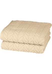 Ross , Handtücher »Sensual 9001« 100% Baumwolle , natur / sand , Obermaterial: 100% Baumwolle , B/L: 50 cmx100 cm