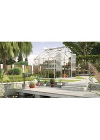 Vitavia, Gew&auml;chshaus &raquo;Uranus 6700&laquo;, silberfarben, B/H/T: 254 cm x 254 cm, silberfarben