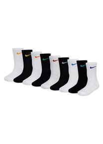 Nike Sportswear , Jungen , Socken »NHN HOLIDAY 9PK CREW BOX SET« 9 Stk. tlg. für Babys , WHITE/BLACK , 23-26,5 , 23-26,5 , B Socken 9er Pack von NIKE
