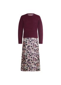 Cartoon, Damen, Midikleid &raquo;Midikleid 2er Set&laquo;, Taupe/Violett, EURO, 38 -EURO, Taupe/Violett, Passform: Figurumspielend