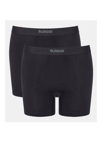 Sloggi , Jugendliche , Boxer »Men EVER Ease« 2er Pack, schnelltrocknend, atmungsaktiv, temperaturausgleichend, ohne Eingriff , BLACK , XXL , XXL ,...