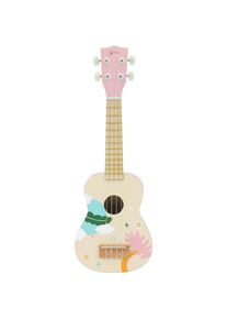 Classic World Kinder-Ukulele aus Holz, rosa