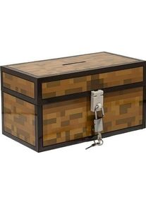 Paladone Products, Spardose, Minecraft Chest Money Box (12 x 12 cm)