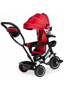 ecotoys Dreirad mit drehbarem Sitz Rot