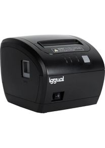 Iggual TP Easy 80 WiFi (RJ11, USB, Ethernet), Belegdrucker, Schwarz
