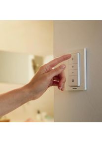 PHILIPS Hue, Wandleuchte + Deckenleuchte, Buckram Basic BT (1400 lm, GU10)