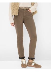 Brax Dames Style CAROLA CARAMEL, denim lichtbruin,