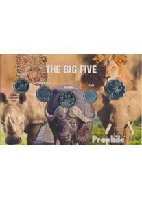 todo mundo Stgl./unzirkuliert Kursmünzen en Blistercard Flor di cuño (