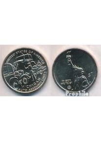 EEUU 2025 D Michigan Stgl./unzirkuliert Cobre, Nickel-Me plattiert Mic