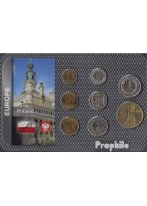 Polonia Stgl./unzirkuliert Kursmünzen Flor di cuño (FDC) desde 1990 1