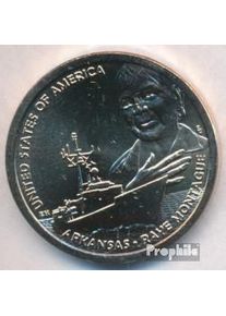 EEUU 2025 P Arkansas Stgl./unzirkuliert Cobre, Nickel-Me plattiert Ark