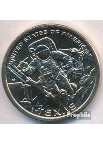 EEUU 2025 P Texas Stgl./unzirkuliert Cobre, Nickel-Me plattiert Texas