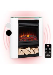 Klarstein Studio 5 Arc, elektrický krb, 1800 W, LED plamene, ventilátor, diaľkové ovládanie