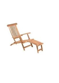 Livetastic Gartenklappstuhl , Naturfarben , Holz , Teakholz , massiv , U-Form , 58.5x87x149 cm , klappbar, wetterfest , Holzmöbel, Sitzgelegenheiten Holz, Gartensessel Holz