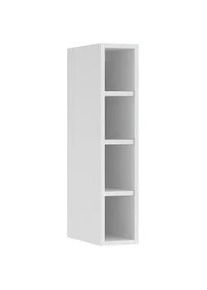 VICCO Badschrank Fame-Line Weiß 15 x 72 cm , Weiß, Weiß , Holzwerkstoff , 4 Fächer , Rechteckig , 15x72x32.5 cm , Badezimmer, Badezimmerschränke, Hängeschränke