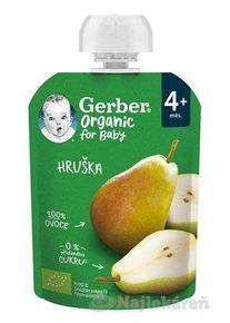 Gerber Organic vrecko hruška 90 g