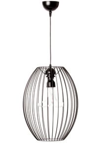 Kayoom Hängeleuchte »Hängelampe Olivia 110« E27 1 Stk. minimalistisch in schwarz, Größe Höhe: 41 cm