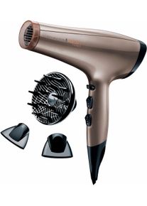 Remington Haartrockner »AC 8002« 2.200 W 3 Aufsätze AC-Motor, Ionen-Generator in braun